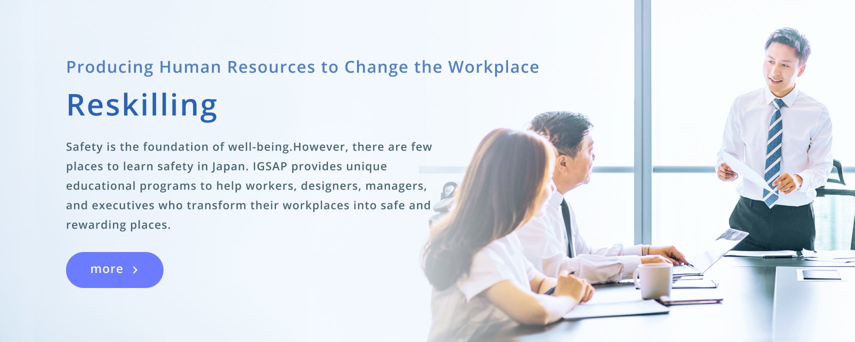 Producing talent that changes the workplace Learn more about human resources